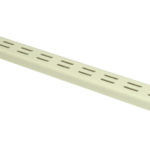WALL BAND DBL SLOT  588MM WHITE EACH
