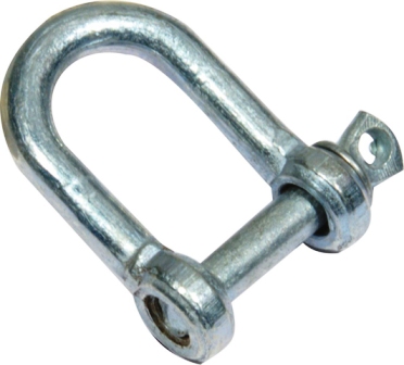 MTS RIGGING D-SHACKLE 6MM 692 P-20