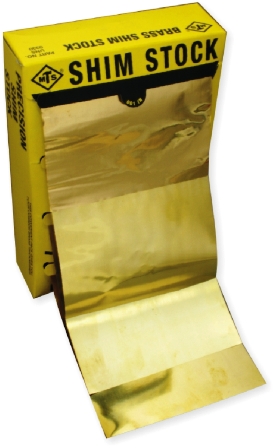 MTS SHIM STOCK BRASS BOX 4XTHICKNESS X1M